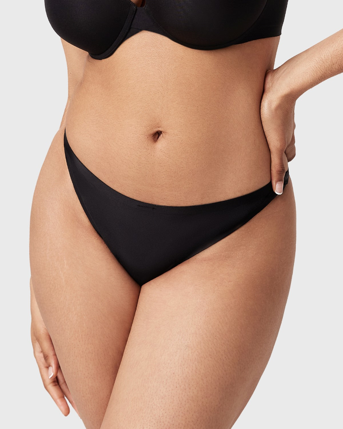 Ultimate Comfort Seamless Stretch Thong Breathable Film Underwear - HSIA