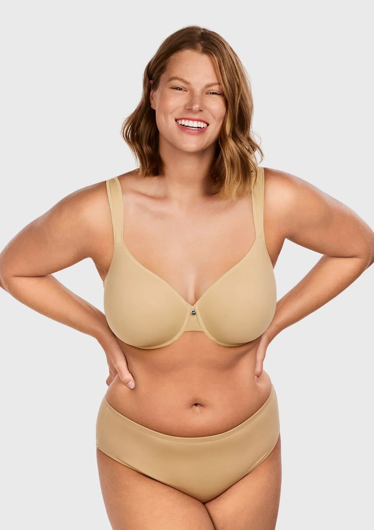 Ultra Comfort Lightly Padded T-shirt Minimizer Full Coverage Bra - HSIA
