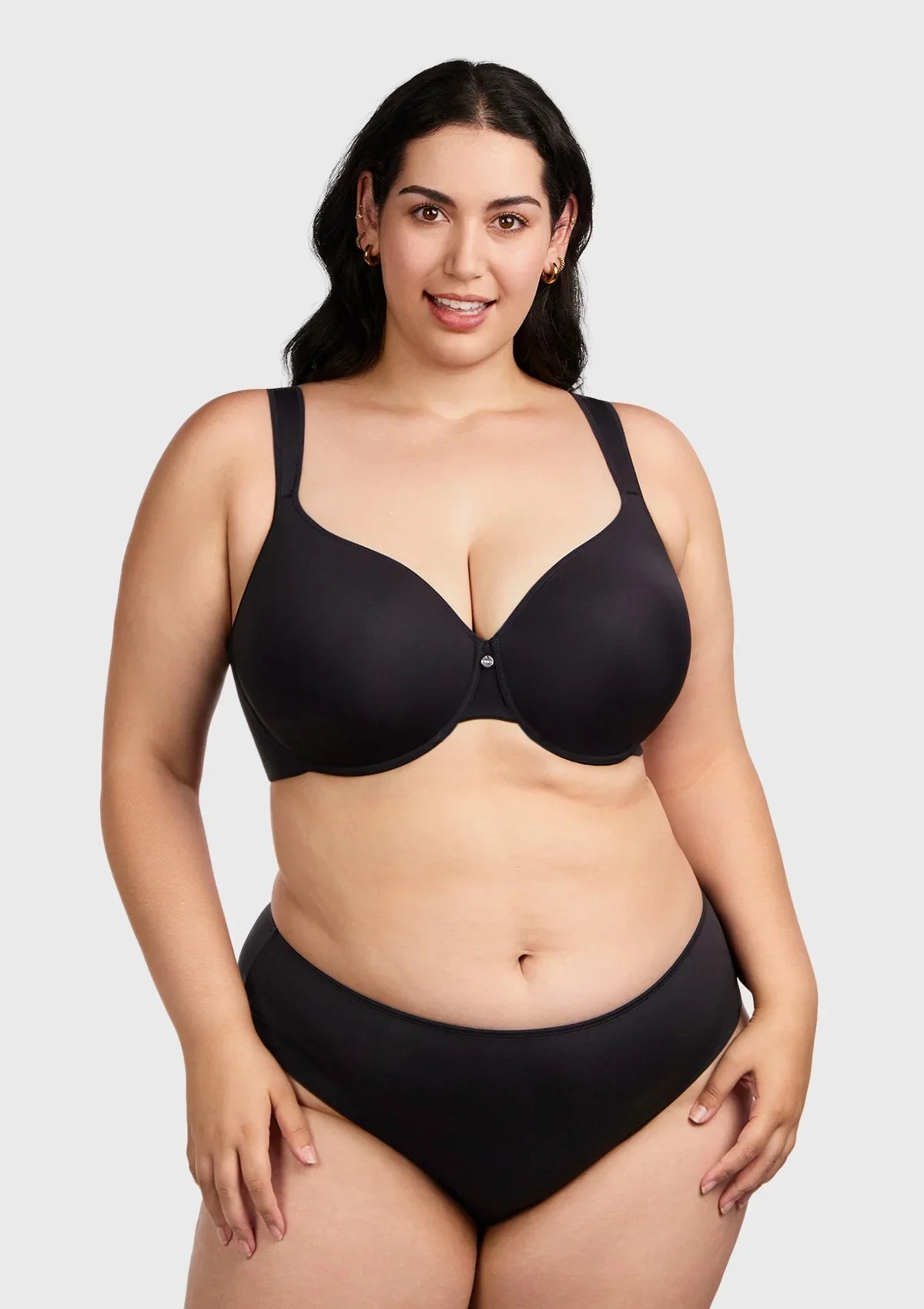 HSIA Ultra Comfort Lightly Padded T-shirt Minimizer Full Coverage Bra - HSIA