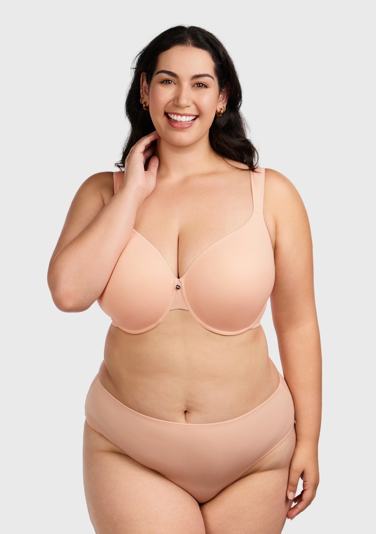 Ultra Comfort Lightly Padded T-shirt Minimizer Full Coverage Underwire Bra - HSIA