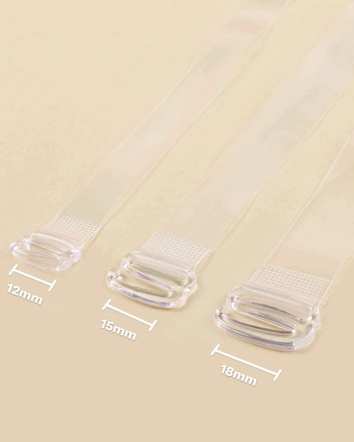HSIA Invisible Non-Slip Adjustable Bra Straps - HSIA