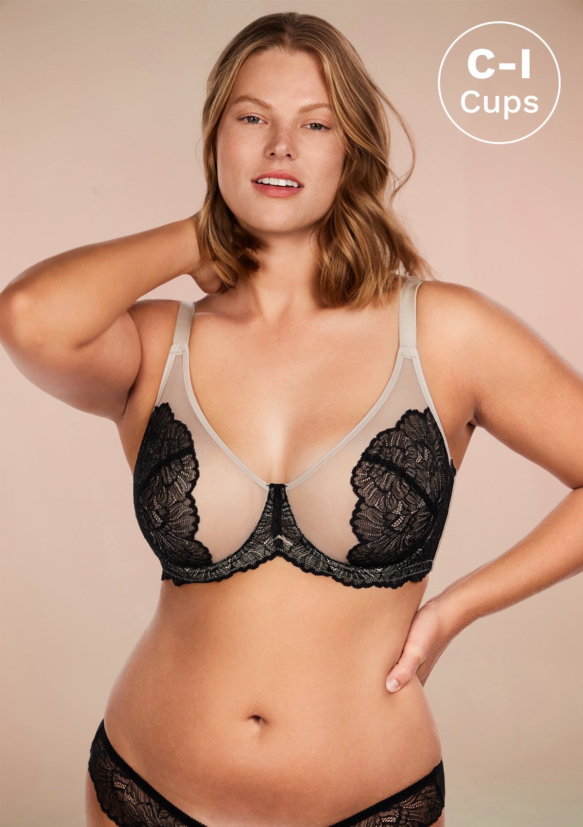 HSIA Blossom Pink Unlined Lace Bra - HSIA
