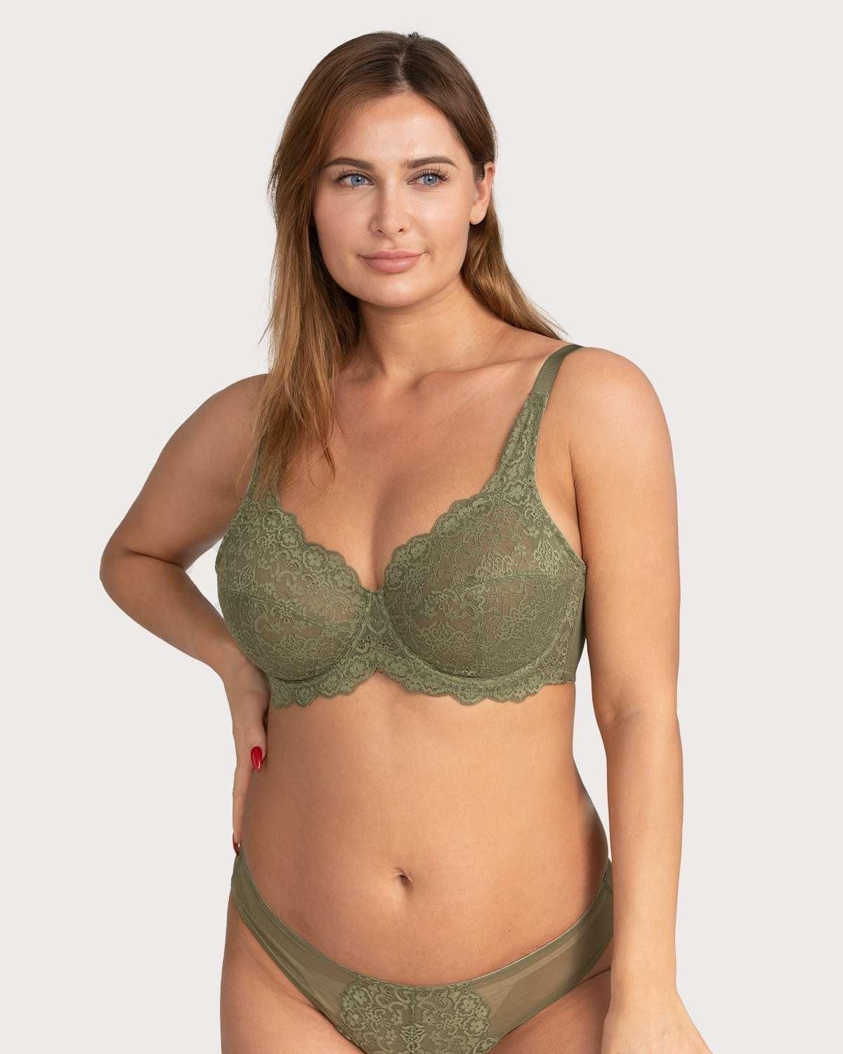 HSIA Black All-Over Floral Lace Bra Bundle - HSIA