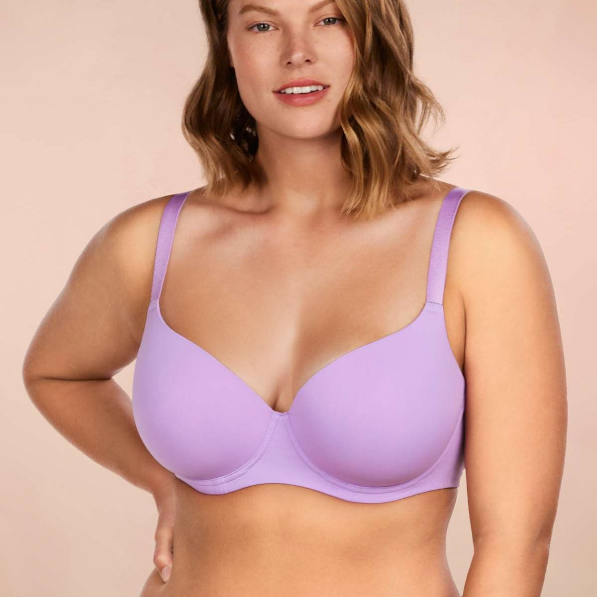 Gemma Smooth Lightly Padded Underwire T-shirt Bra - HSIA