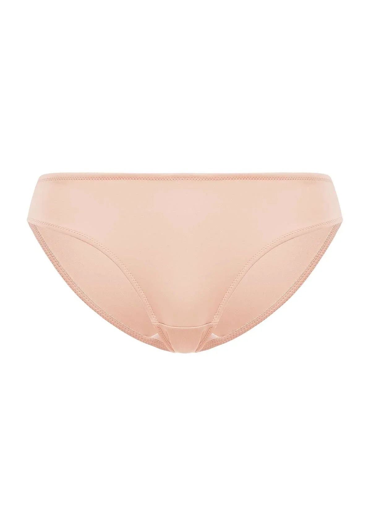Patricia Smooth Classic Light Pink Soft Stretch Bikini Underwear - HSIA