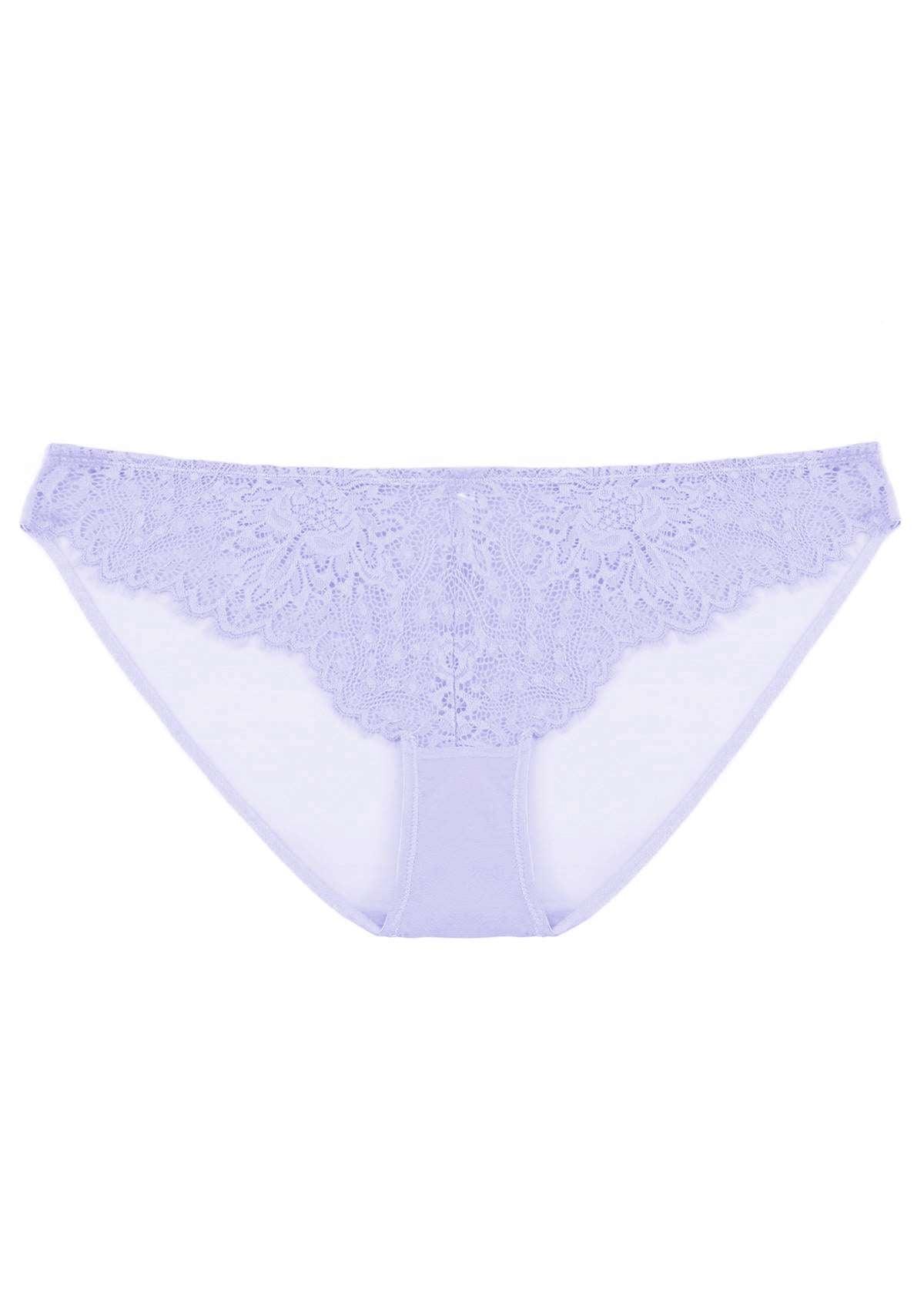 HSIA Sunflower Exquisite Purple Lace Bikini Underwear - HSIA
