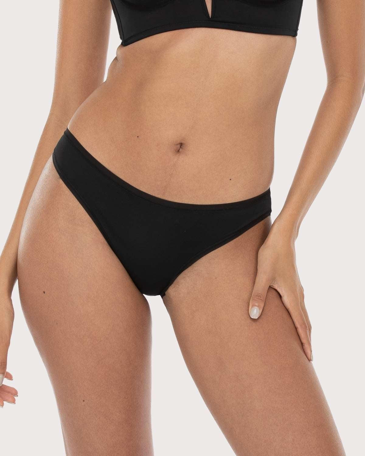 HSIA Smooth Cotton Low-Rise Bikini - HSIA