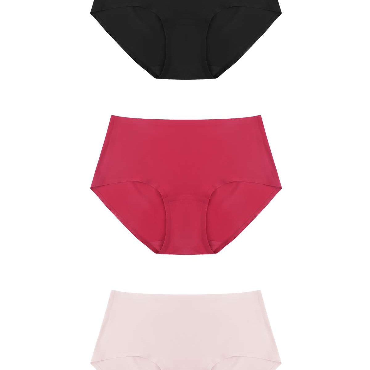 CoolFit Soft Stretch Seamless Brief Underwear Bundle - HSIA