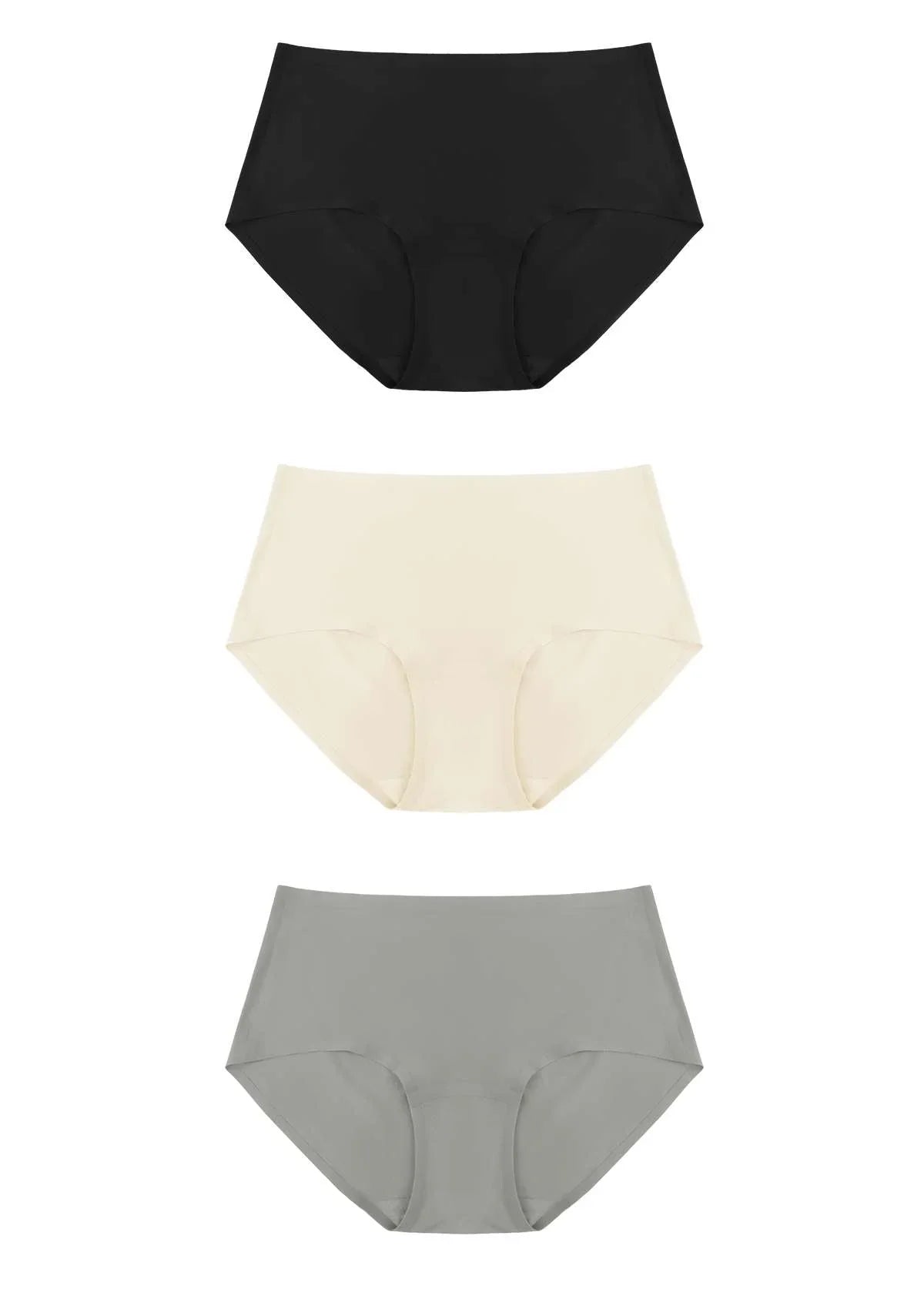 CoolFit Soft Stretch Seamless Brief Underwear Bundle - HSIA