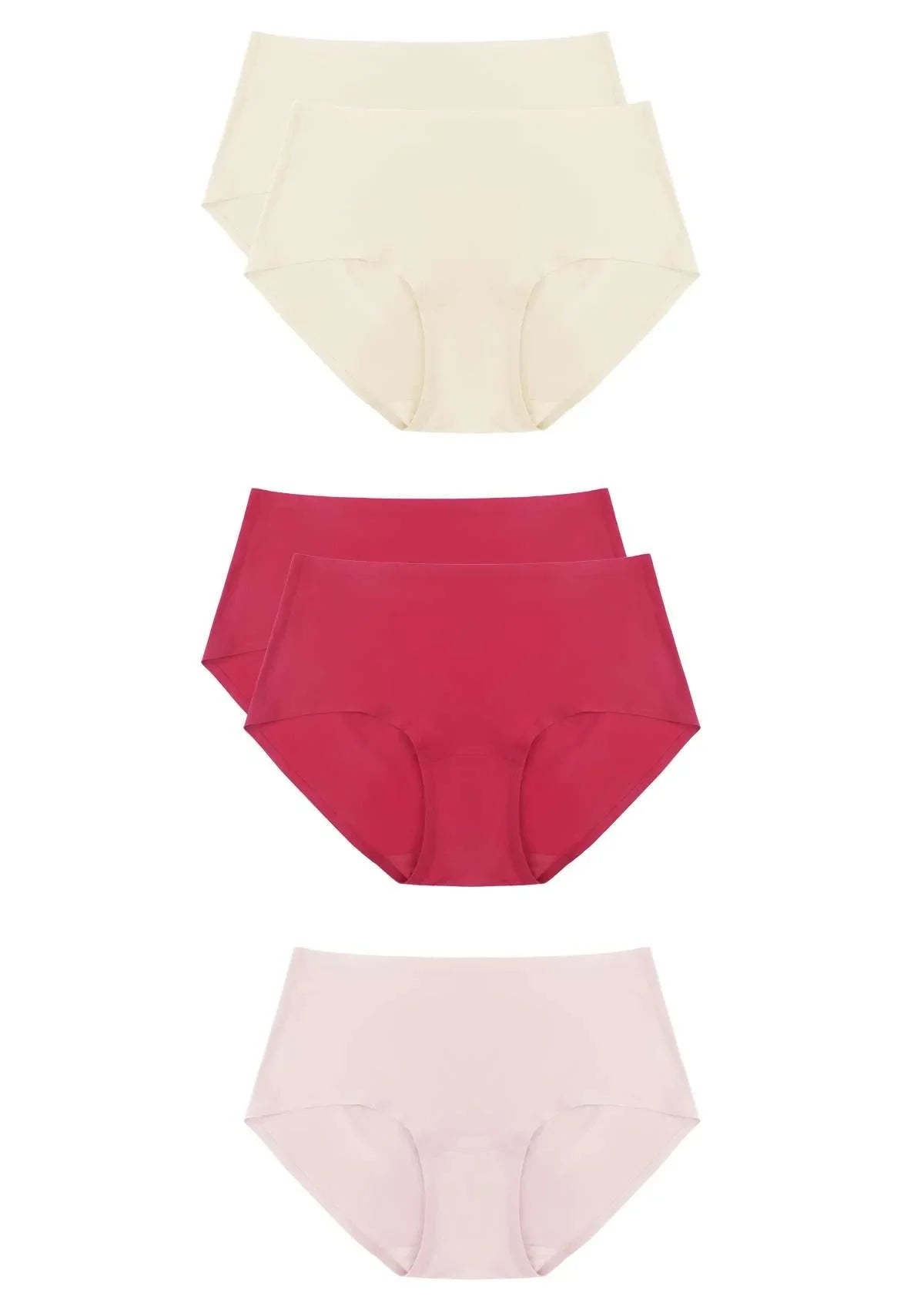 CoolFit Soft Stretch Seamless Brief Underwear Bundle - HSIA