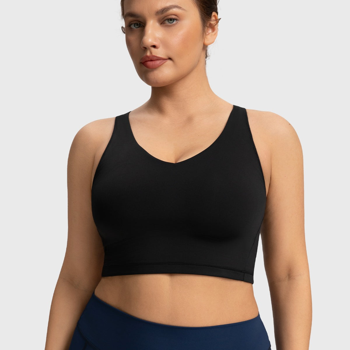 HSIA AirBalance Wirefree Lightly Padded Medium Support Breathable Sports Bra