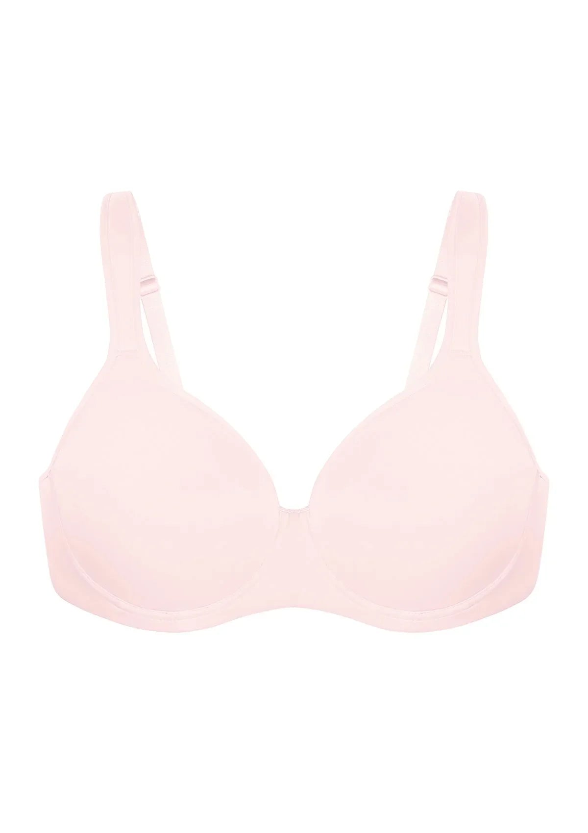 (Cardi B recommends)Joan Ultimate Soft T-shirt Unlined Minimizer Pink Bra - HSIA