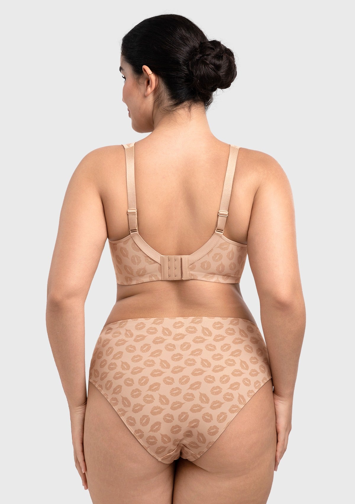 (Cardi B recommends)Joan Ultimate Soft T-shirt Unlined Minimizer Pink Bra - HSIA