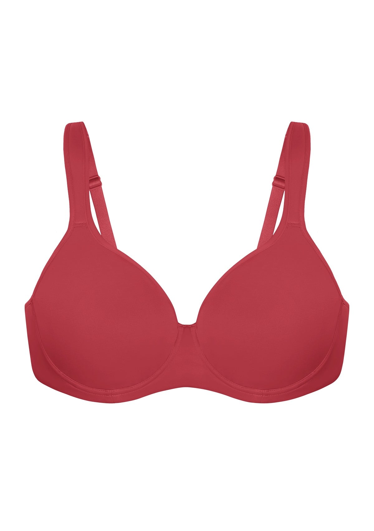 (Cardi B recommends)Joan Ultimate Soft T-shirt Unlined Minimizer Pink Bra - HSIA