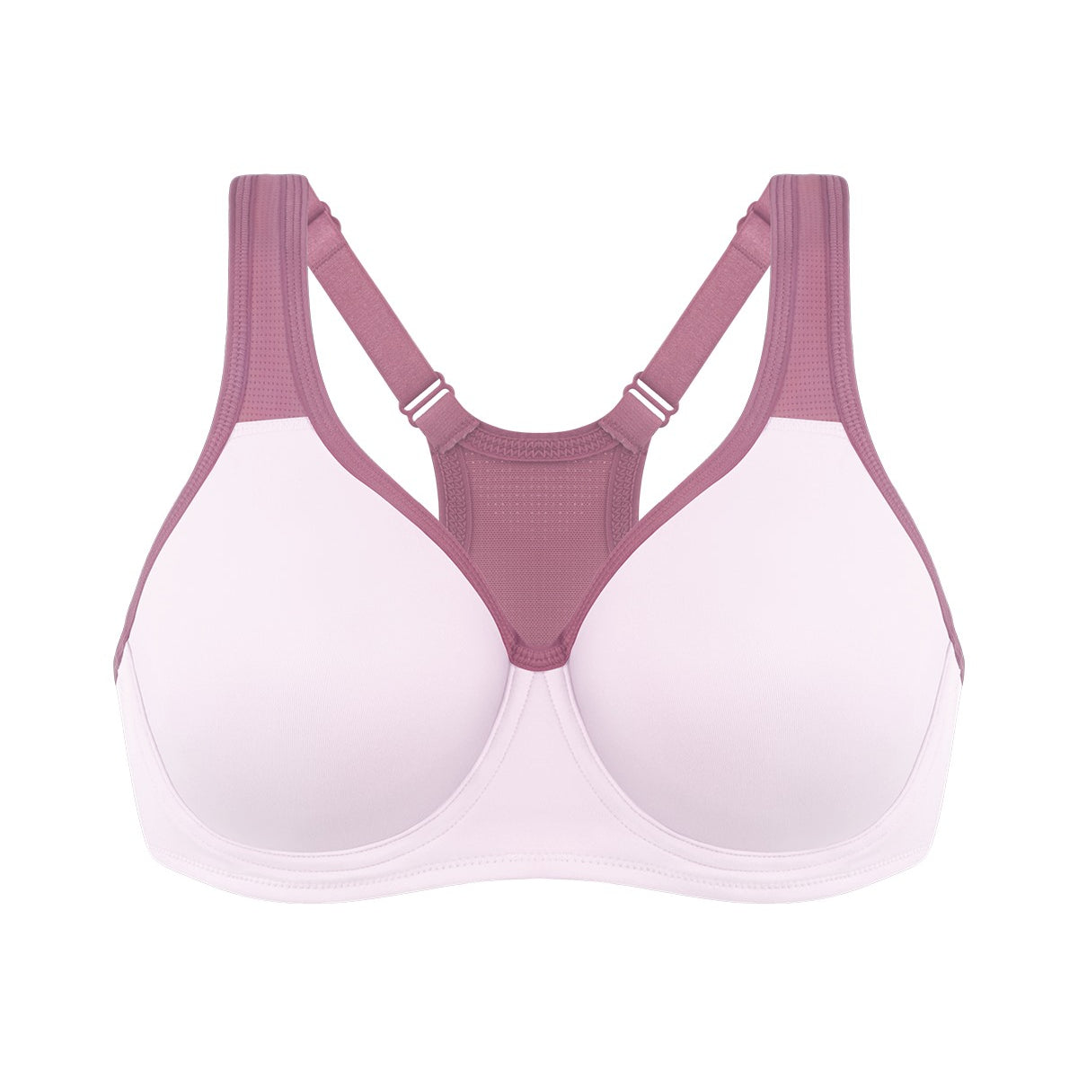 HSIA Athea Hybrid Active Vibe Soft Support Non-padded Unlined Full Coverage Wide Strap Outside Underwire Sports Bra - HSIA