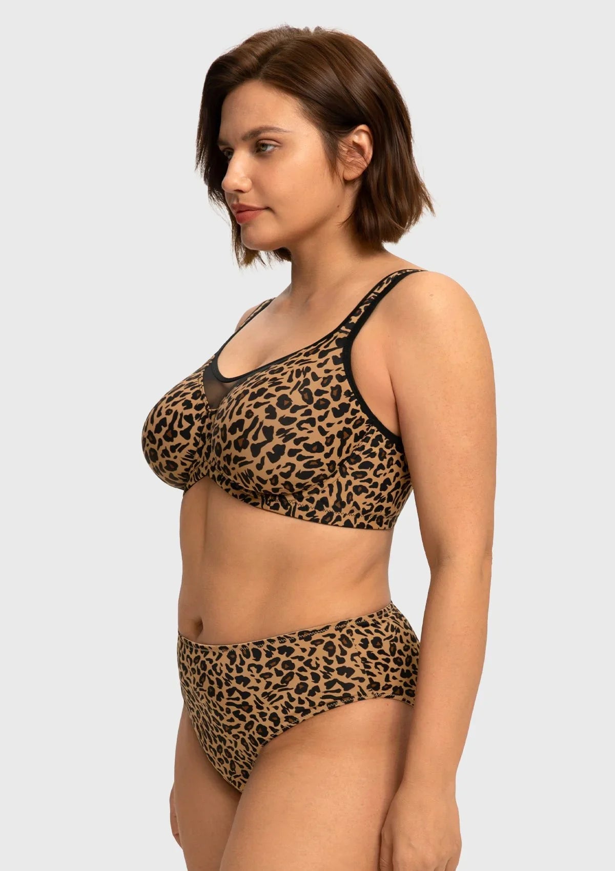 CoolComfort Smoothing Full Coverage Unlined Underwire Minimizer Bra - HSIA