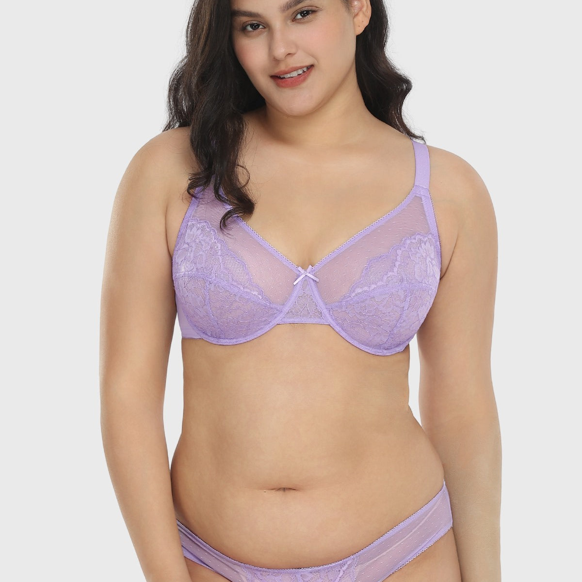 Enchante Unlined Lace Underwire Bra