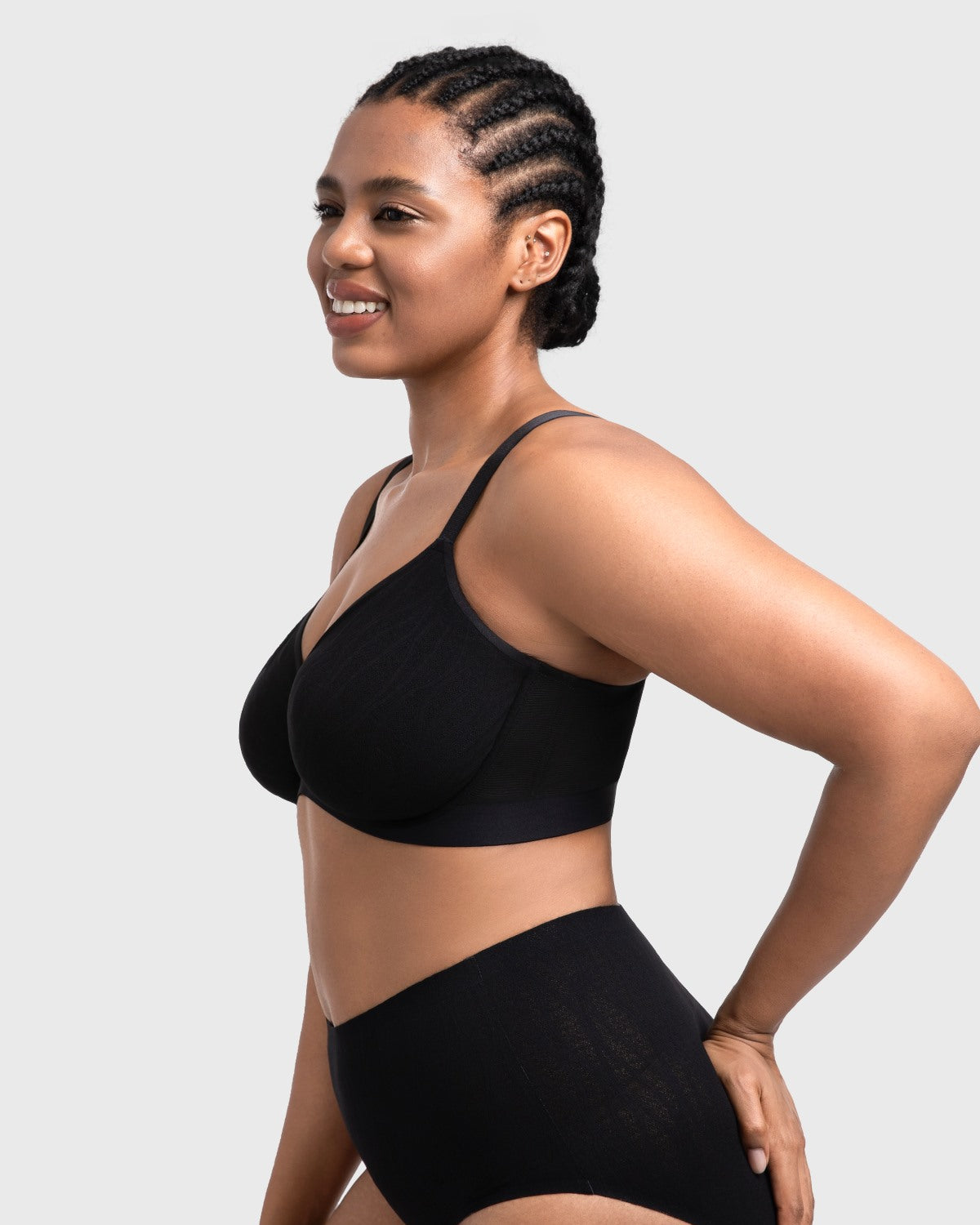 Lira Seamless Full Coverage Support Lace Unlined Minimizer Bra - HSIA