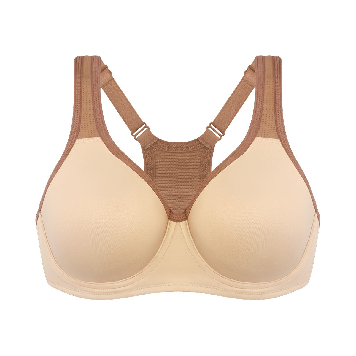 HSIA Athea Hybrid Active Vibe Soft Support Non-padded Unlined Full Coverage Wide Strap Outside Underwire Sports Bra - HSIA