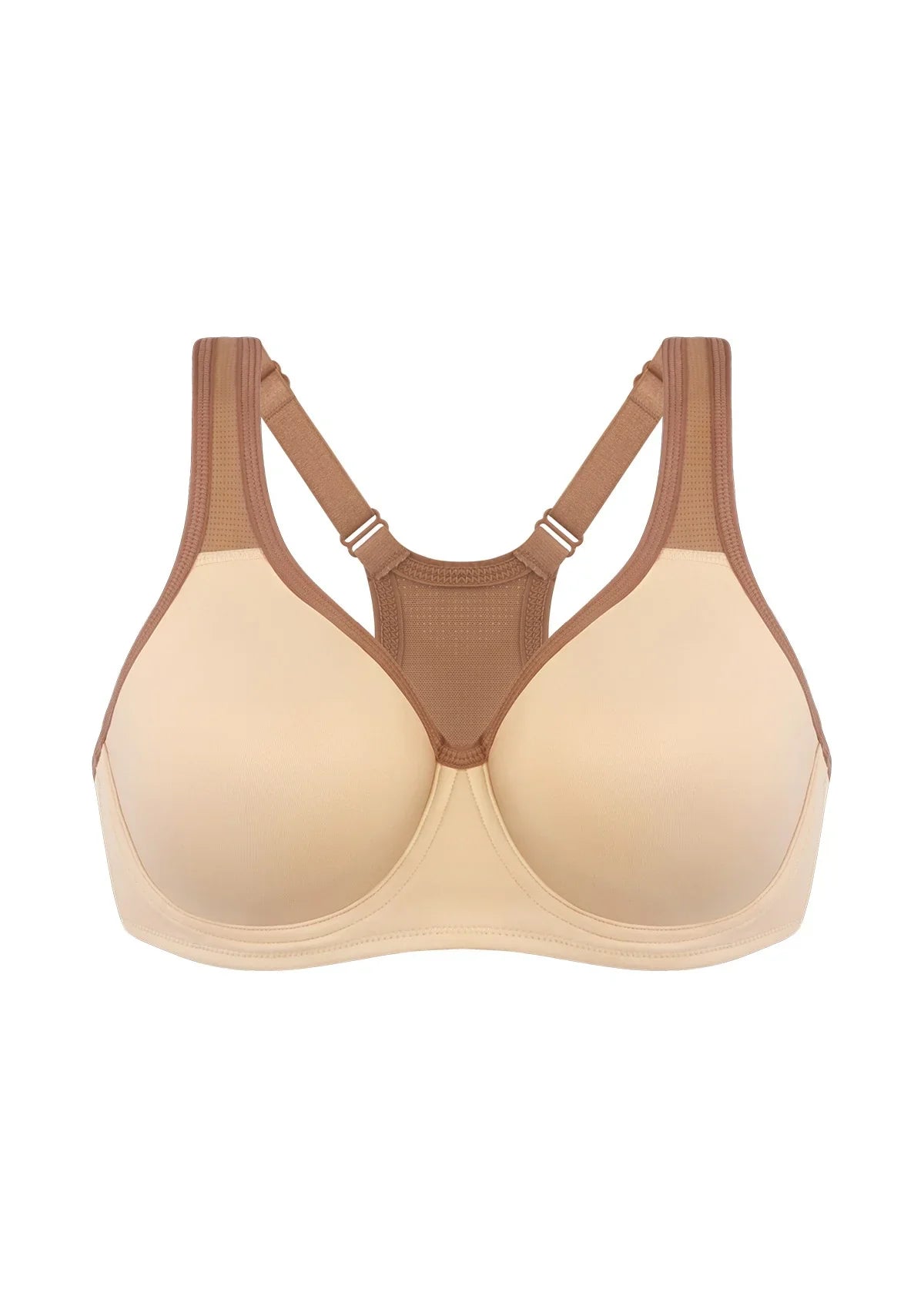 HSIA Athea Hybrid Active Vibe Soft Support Non-padded Unlined Full Coverage Wide Strap Outside Underwire Sports Bra - HSIA