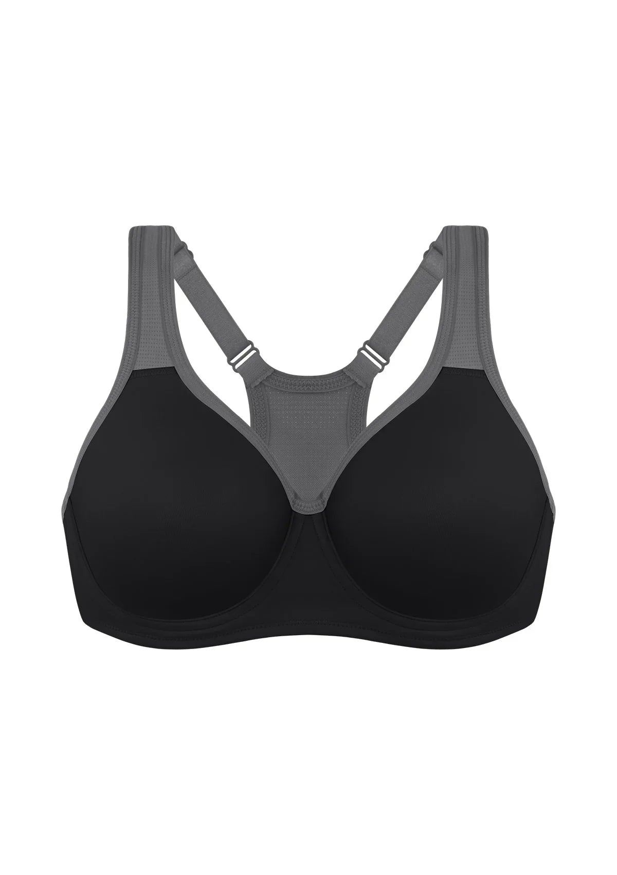 HSIA Athea Hybrid Active Vibe Soft Support Non-padded Unlined Full Coverage Wide Strap Outside Underwire Sports Bra - HSIA