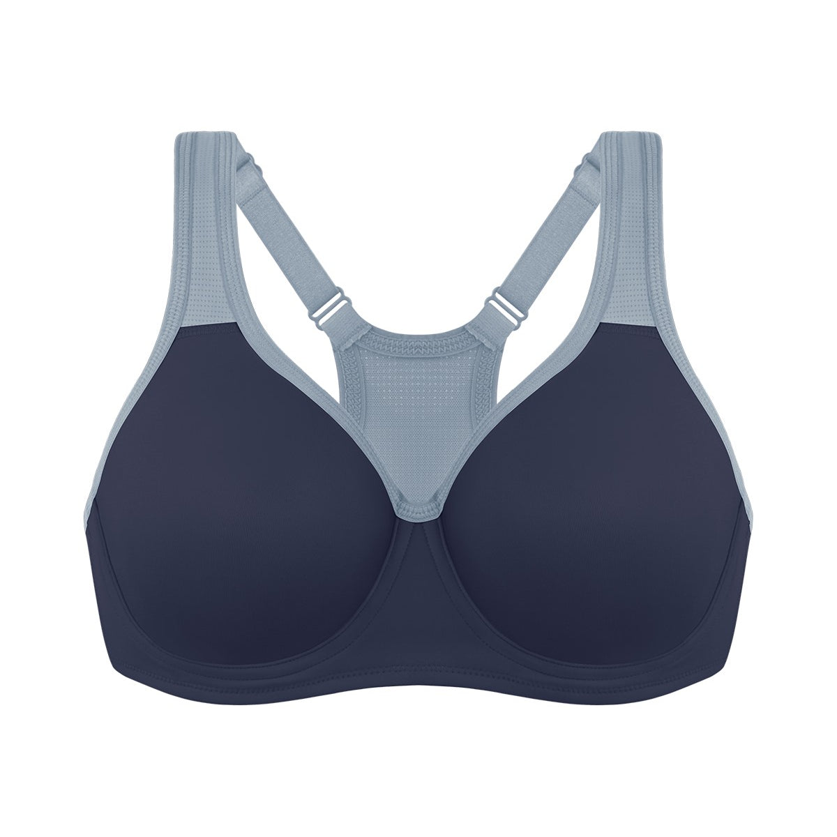 HSIA Athea Hybrid Active Vibe Soft Support Non-padded Unlined Full Coverage Wide Strap Outside Underwire Sports Bra - HSIA