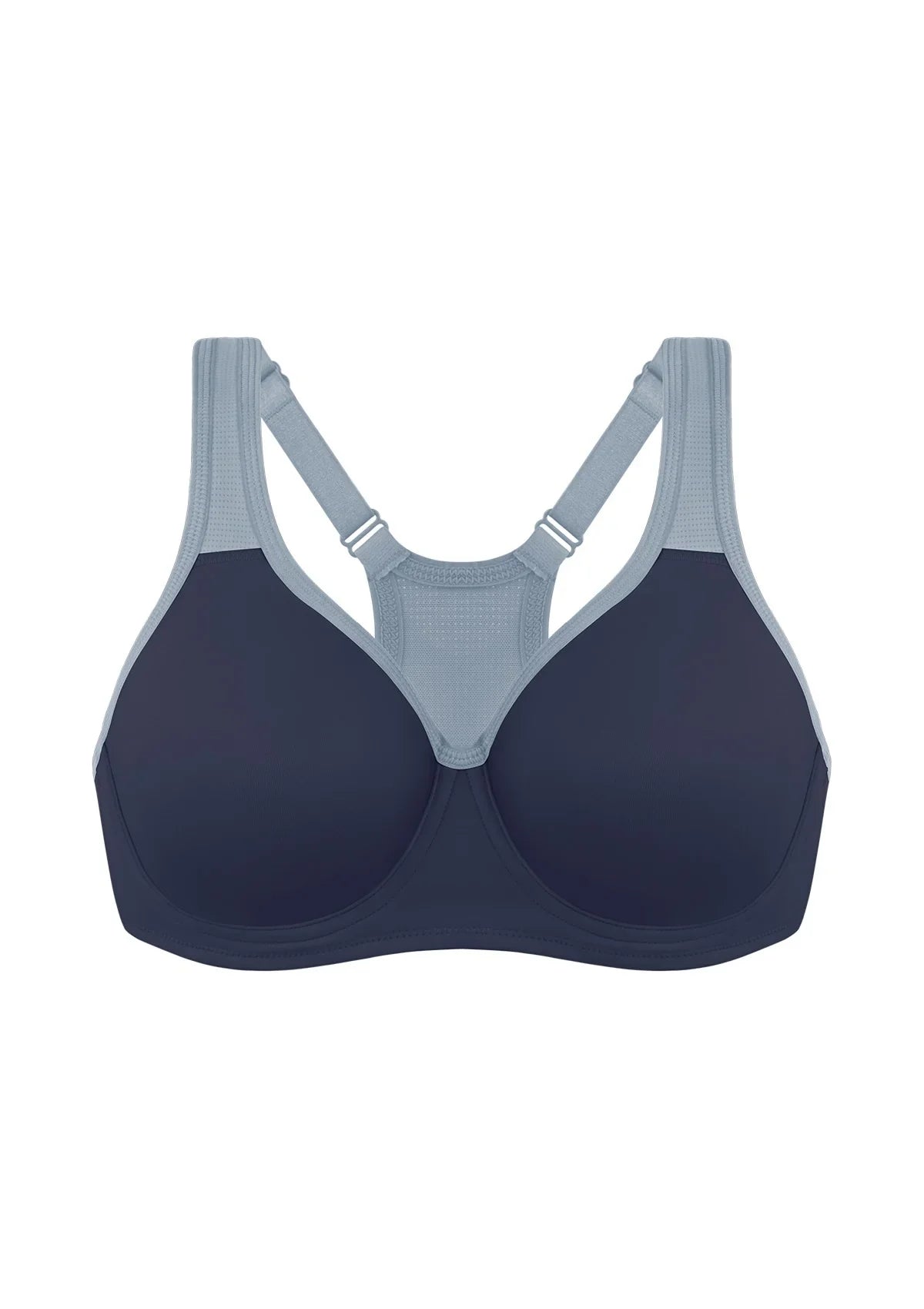 HSIA Athea Hybrid Active Vibe Soft Support Non-padded Unlined Full Coverage Wide Strap Outside Underwire Sports Bra - HSIA