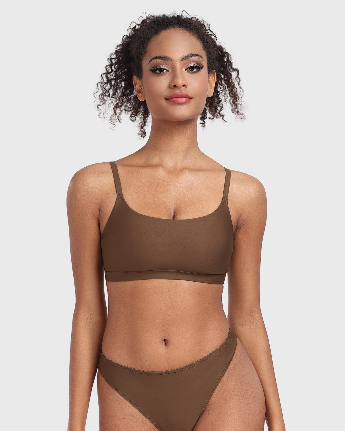Wireless Seamless Comfort Bralette Cami Unlined Sports Bra Breathable - HSIA