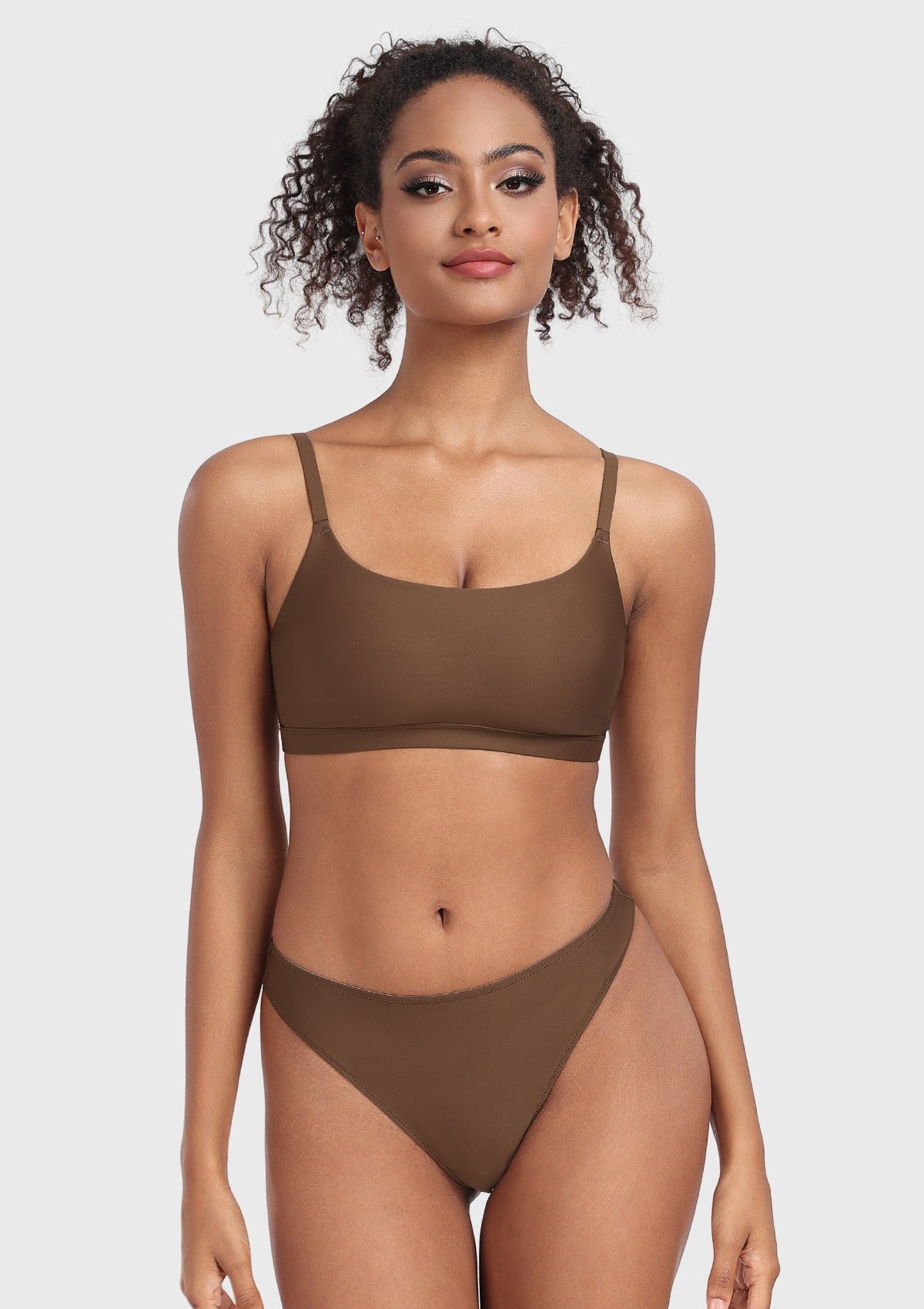 Wireless Seamless Comfort Bralette Cami Unlined Sports Bra Breathable - HSIA