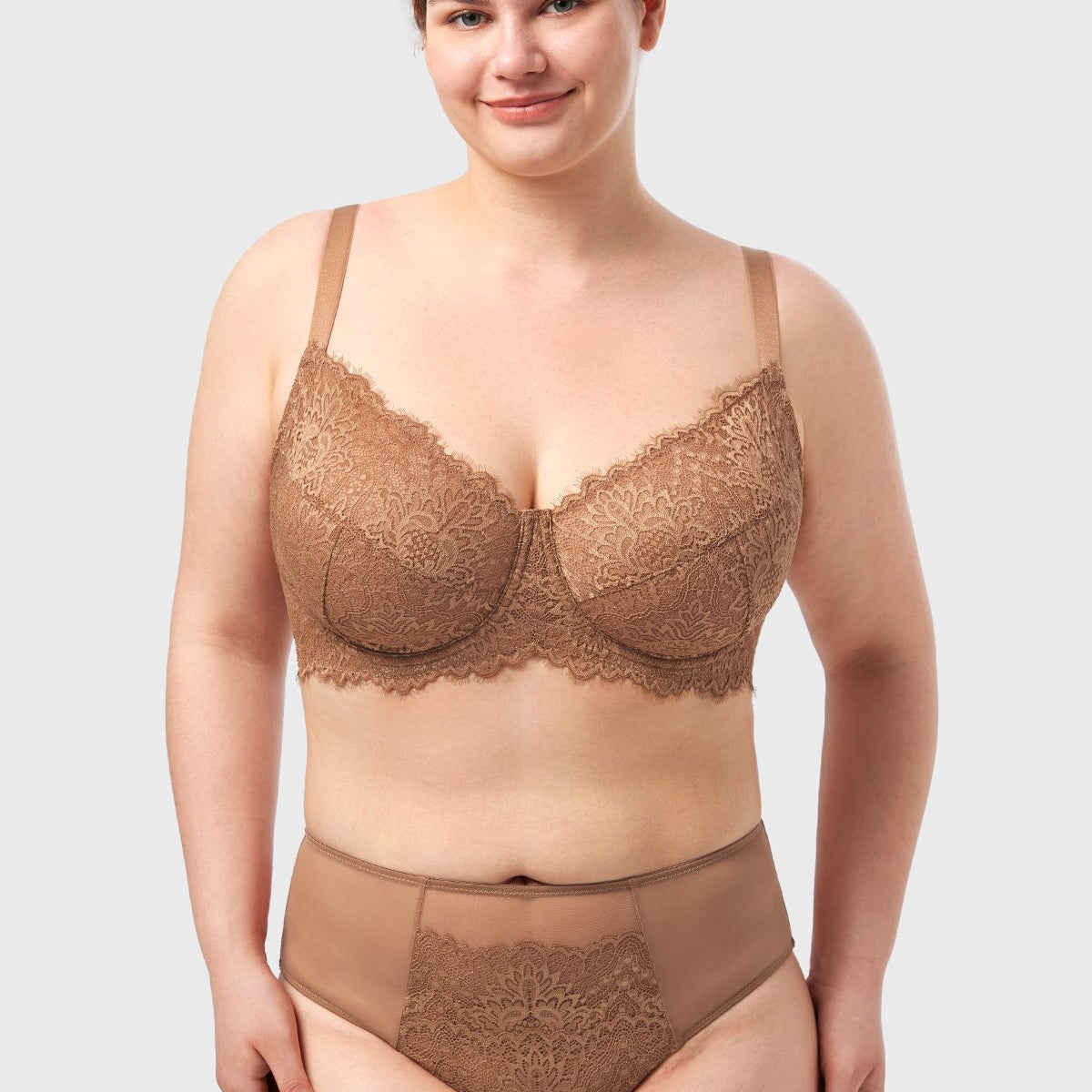 HSIA Black Sunflower Underwire Lace Bra