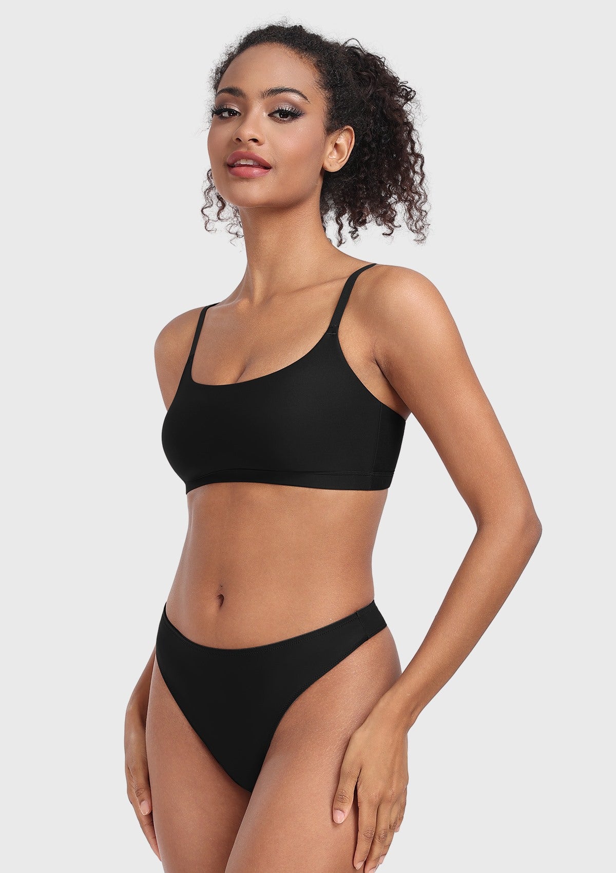 Wireless Seamless Comfort Bralette Cami Unlined Sports Bra Breathable - HSIA