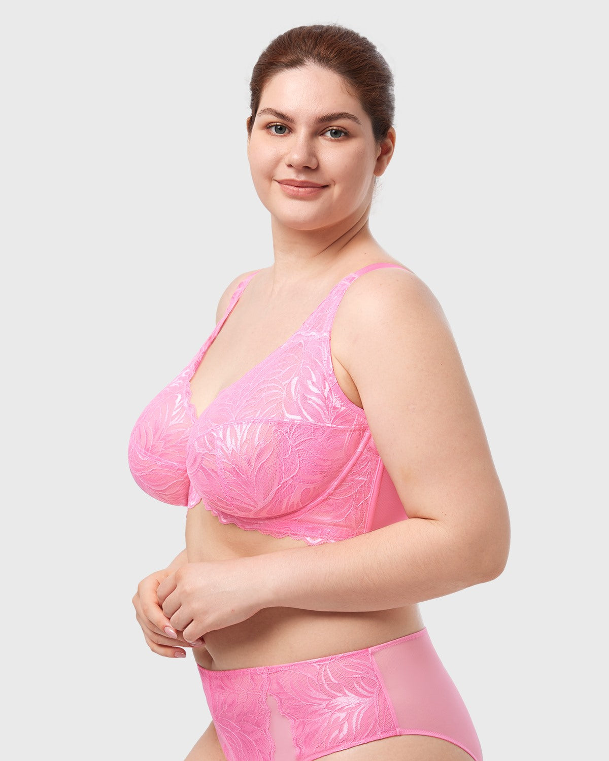 HSIA Grace Lace Bra Full Coverage Sexy Lift Comfortable - HSIA