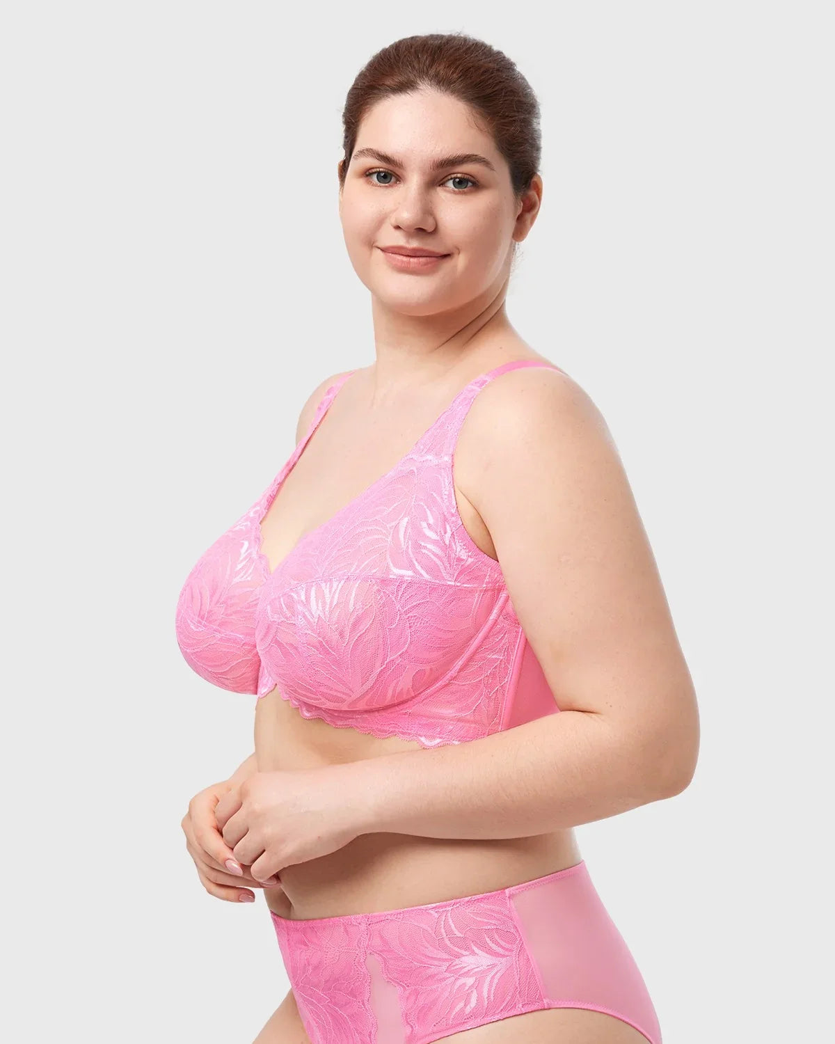 HSIA Grace Lace Bra Full Coverage Sexy Lift Comfortable - HSIA