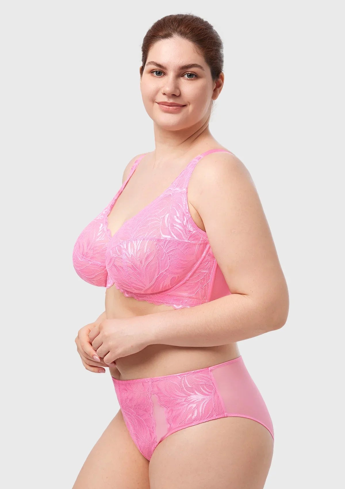 HSIA Grace Lace Bra Full Coverage Sexy Lift Comfortable - HSIA