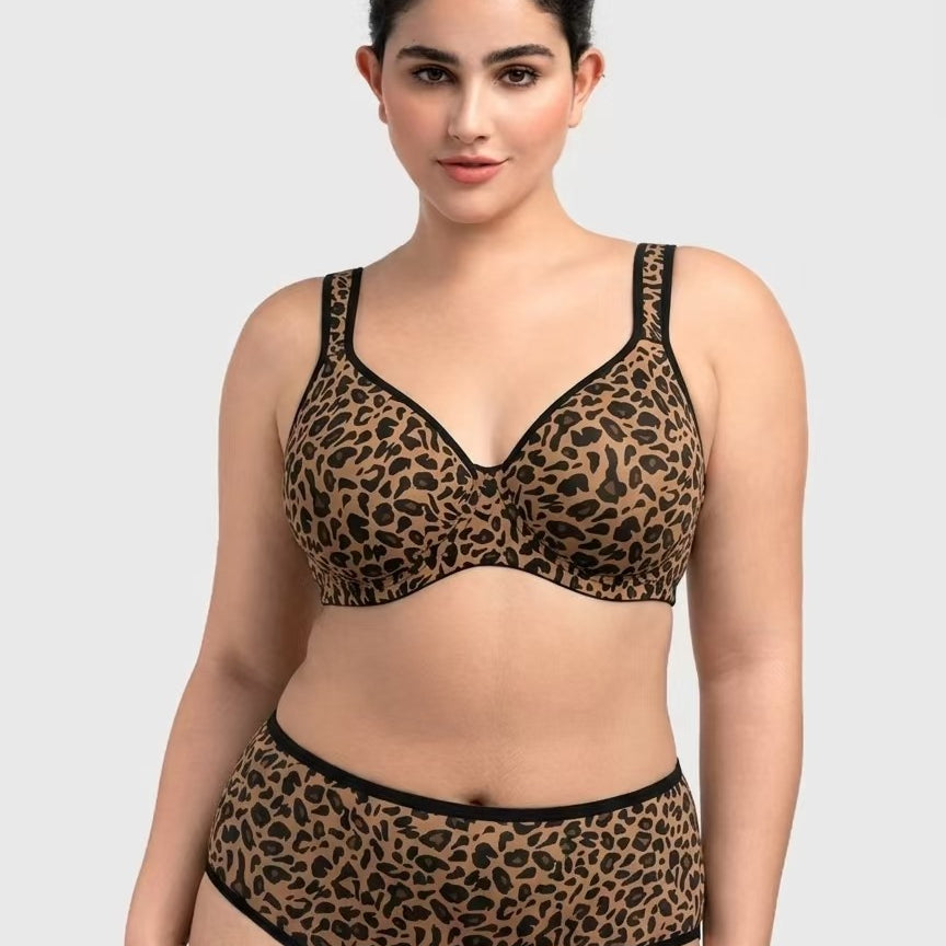 Joan Ultimate Soft Dark Beige T-shirt Unlined Minimizer Bra