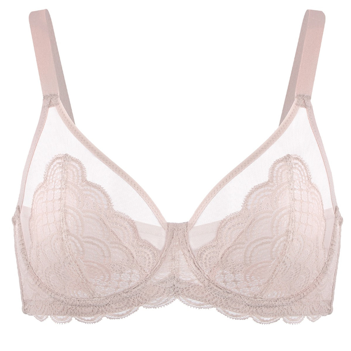 Mermaid Scales Lace Unlined Bra