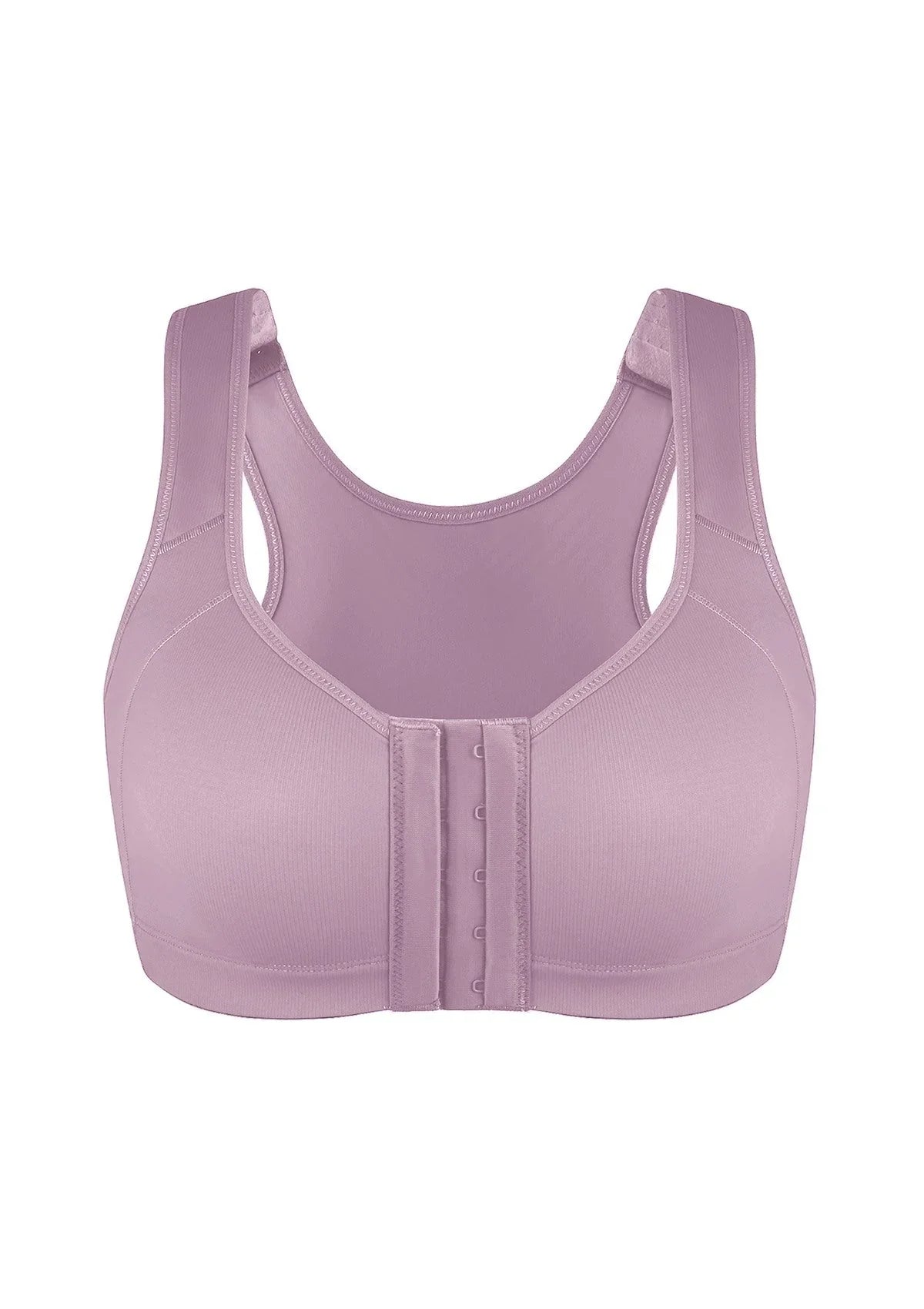 AlignFit Front Closure Posture Corrector Wireless Minimizer Full Coverage Bra - HSIA