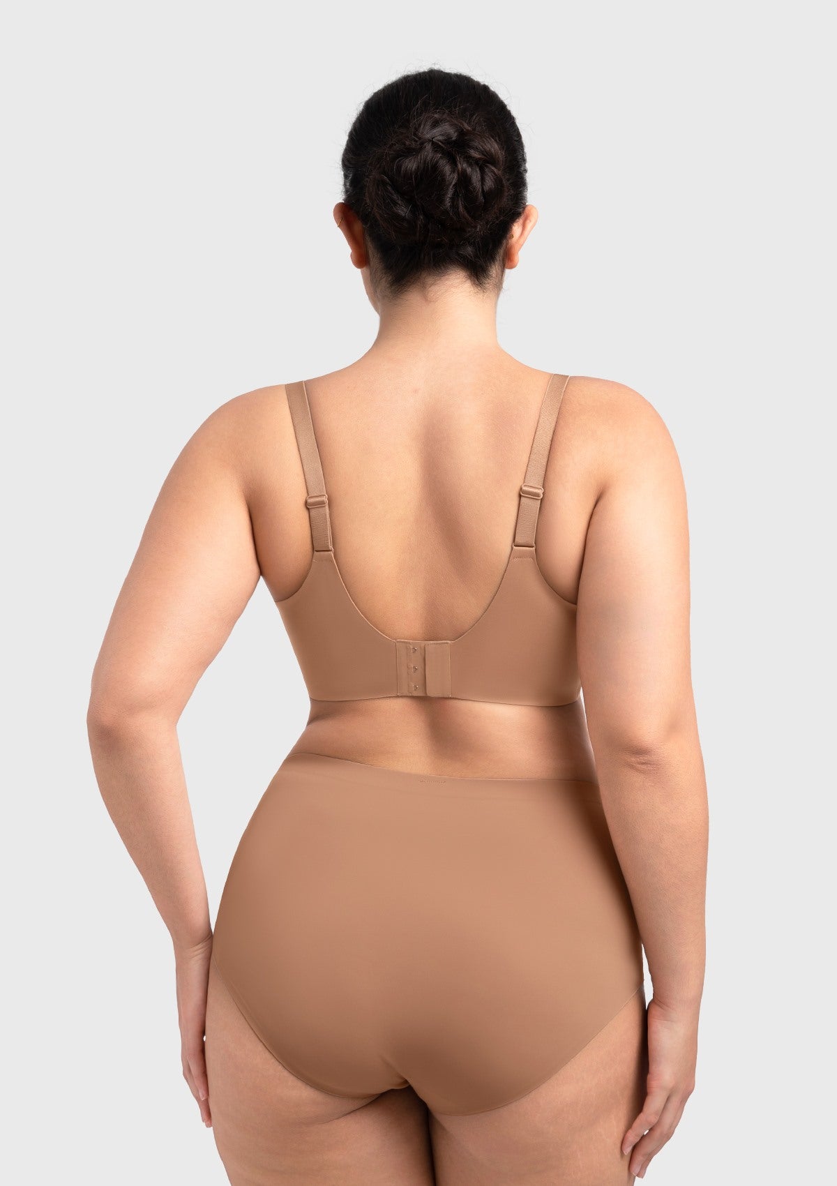 HSIA Auri Seamless Lace Support Bra Full Coverage Underwire Comfort Fit - HSIA