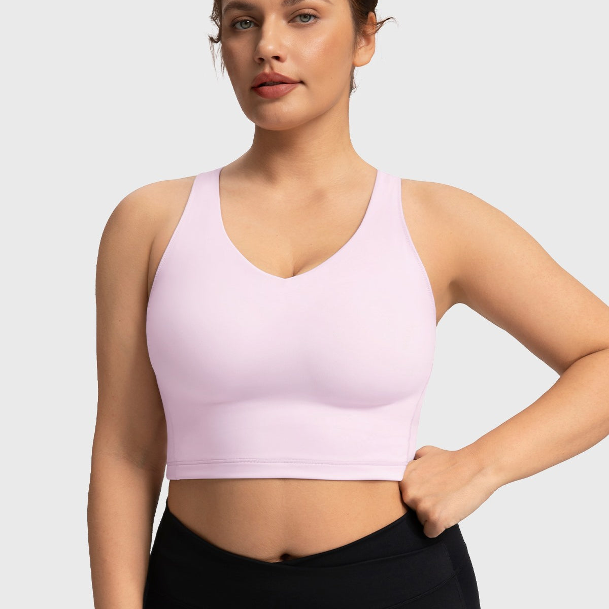HSIA AirBalance Wirefree Lightly Padded Medium Support Breathable Sports Bra