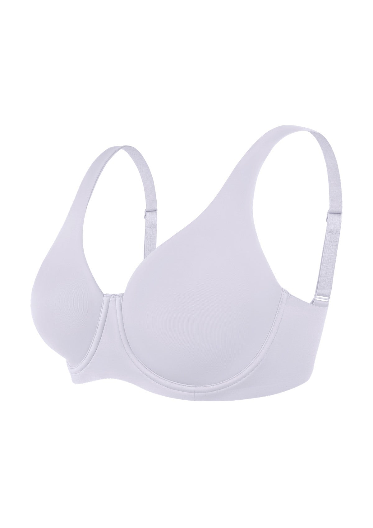 HSIA Esme Minimizer Bras for Women Plus Size Full Coverage No Padding Unlined T Shirt Bra Seamless Underwire Cool Comfort Daily Bras - HSIA