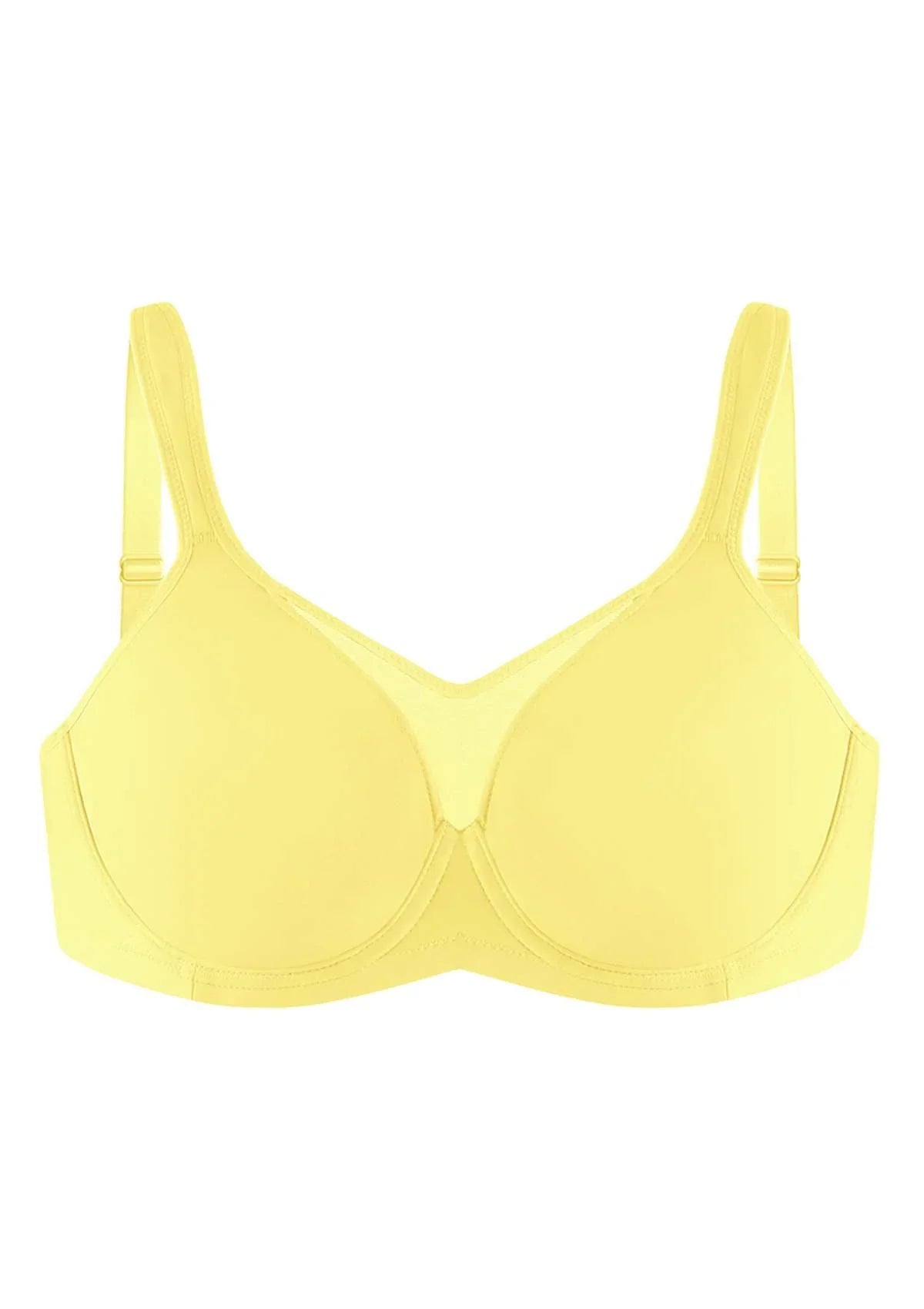 CoolComfort Smoothing Full Coverage Unlined Underwire Minimizer Bra - HSIA
