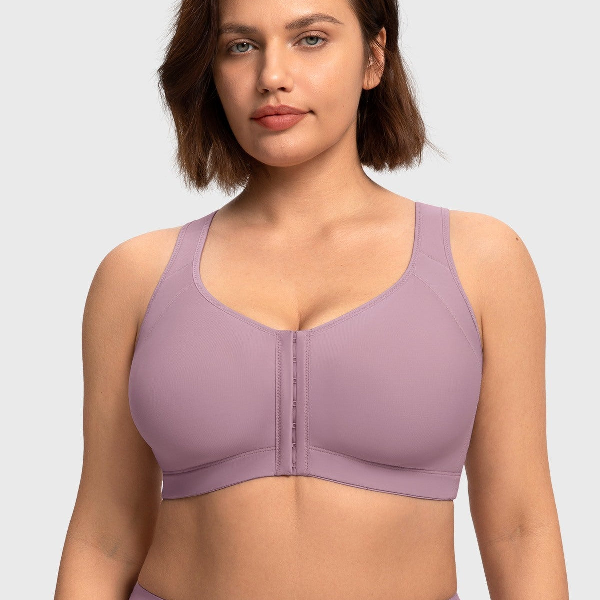 AlignFit Front Closure Posture Corrector Wireless Minimizer Full Coverage Bra