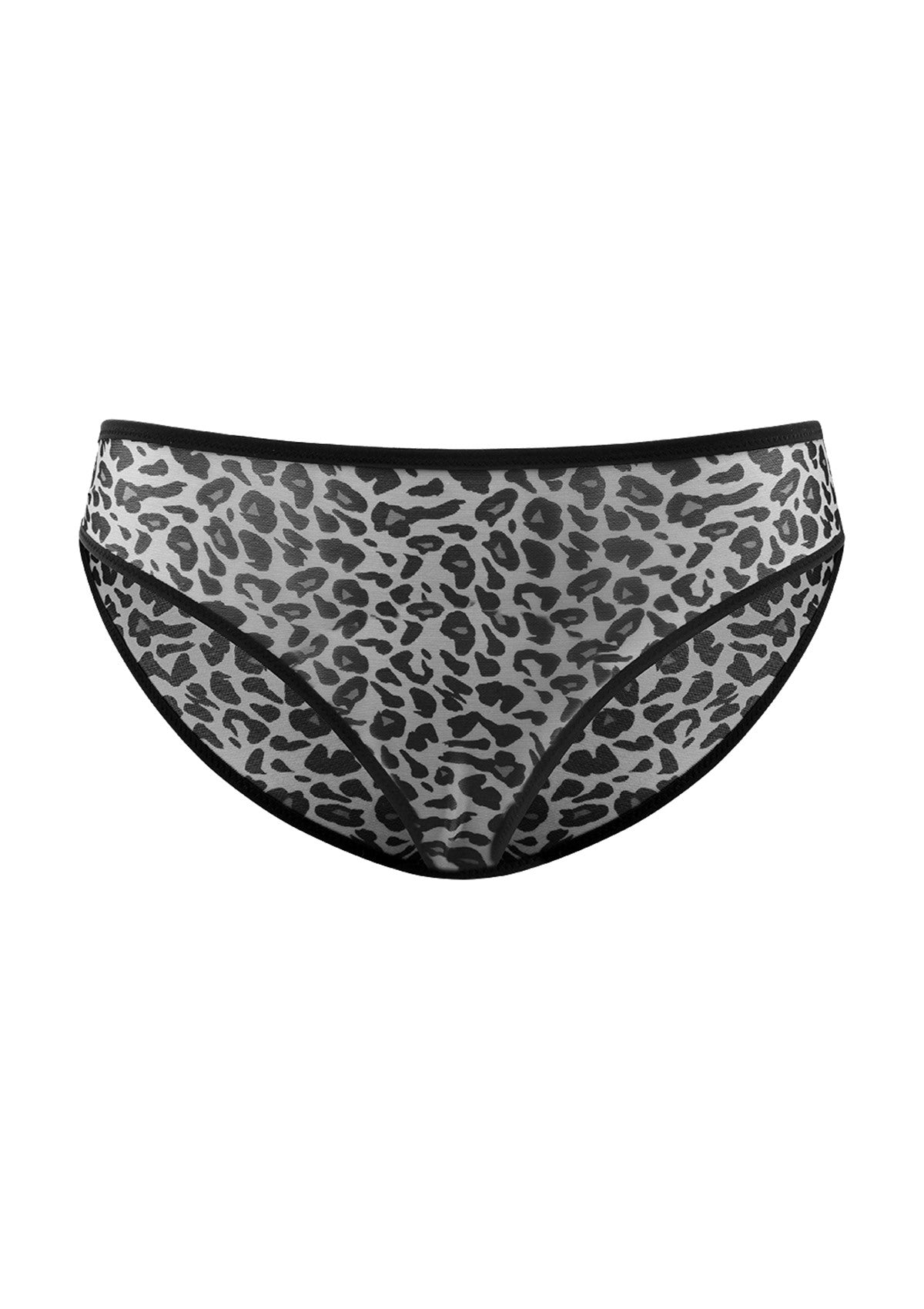 HSIA Leopard Wild High Stretch Briefs Soft Breathable Mesh Panty - HSIA