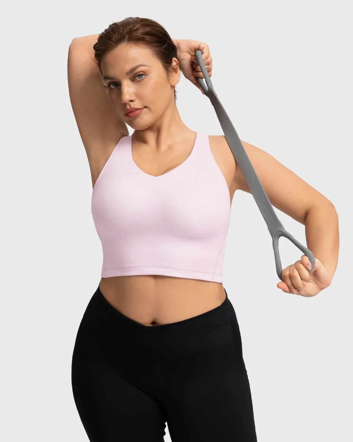 HSIA AirBalance Wirefree Lightly Padded Medium Support Breathable Sports Bra - HSIA