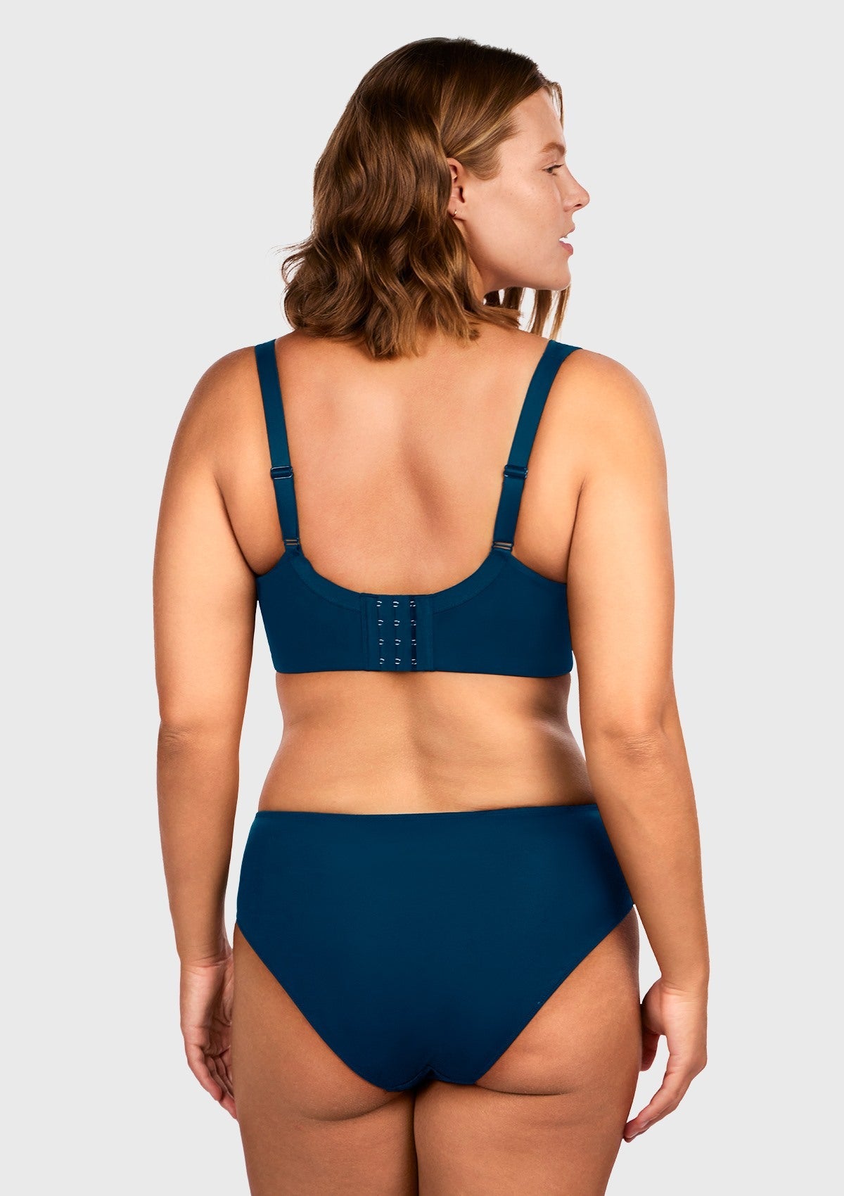 (Cardi B recommends)Joan Ultimate Soft T-shirt Unlined Underwire Minimizer Bra - HSIA