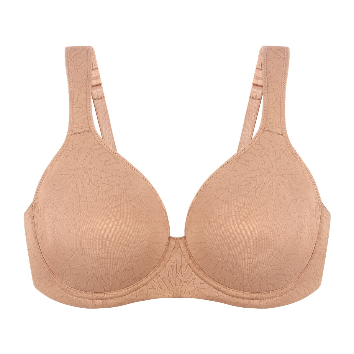 HSIA Joan Comfortzone Soft T-Shirt Full Coverage Unlined Unpadded Underwire Plus Size Minimizer Bra Everyday Bra - HSIA