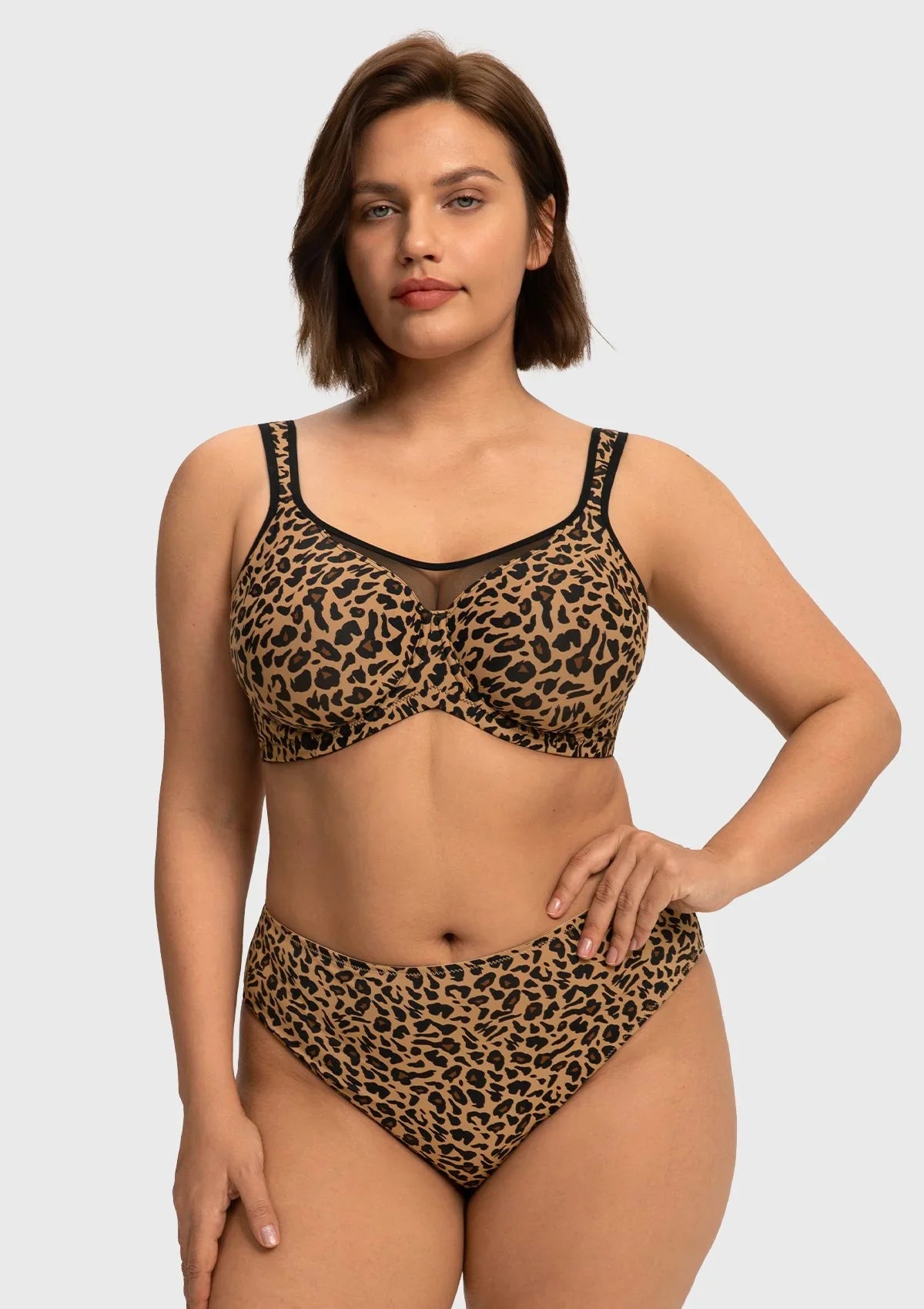 CoolComfort Smoothing Full Coverage Unlined Underwire Minimizer Bra - HSIA