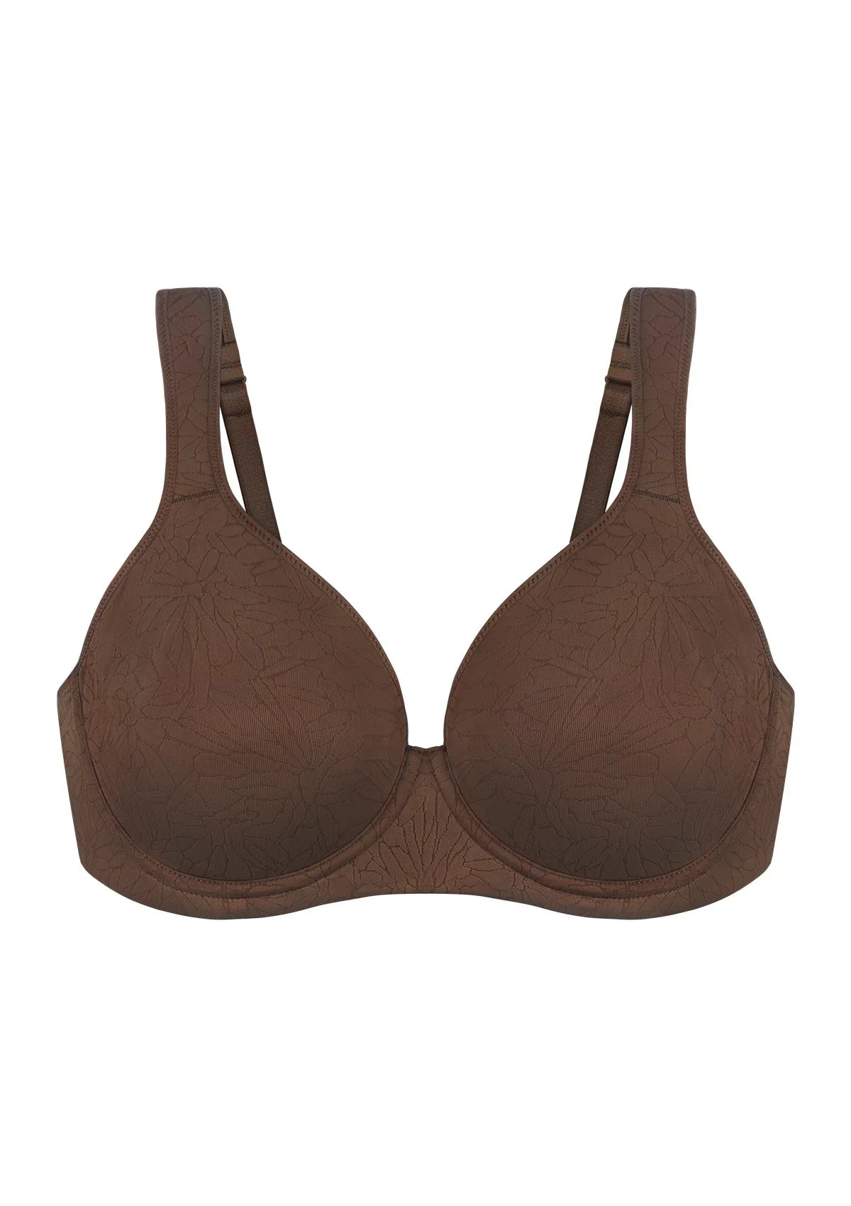 HSIA Joan Comfortzone Soft T-Shirt Full Coverage Unlined Unpadded Underwire Plus Size Minimizer Bra Everyday Bra - HSIA
