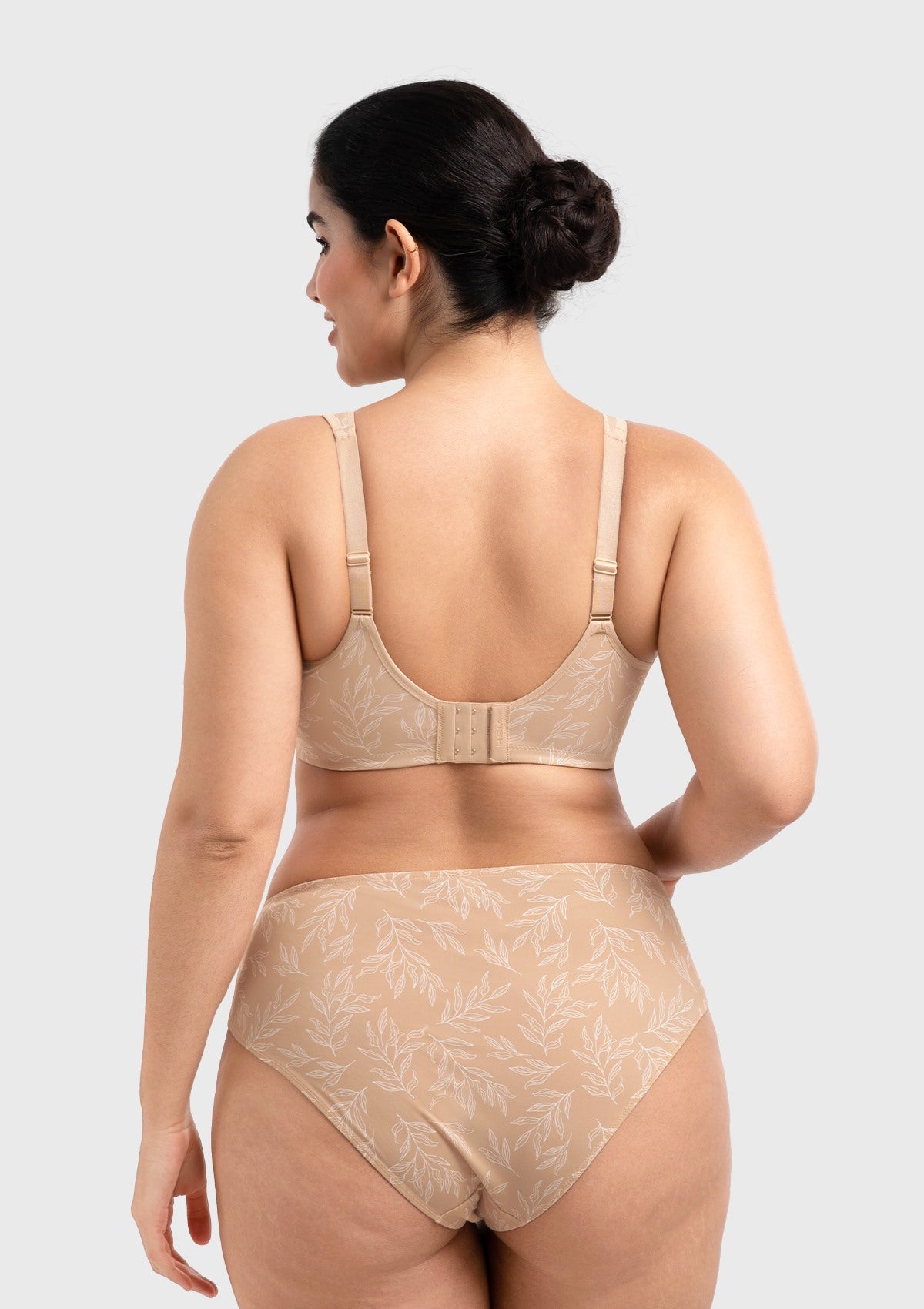 (Cardi B recommends)CoolComfort Smoothing Unlined Underwire Minimizer Bra - HSIA