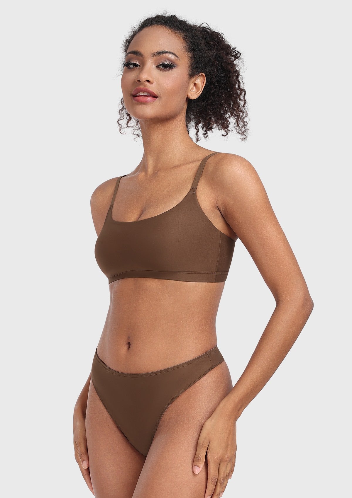 Wireless Seamless Comfort Bralette Cami Unlined Sports Bra Breathable - HSIA